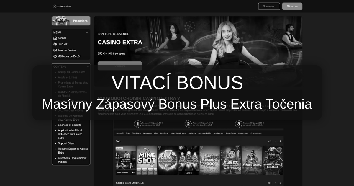 Casino Extra welcome bonus